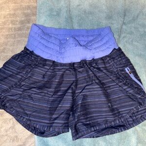 LULULEMON GYM SHORTS SIZE 6